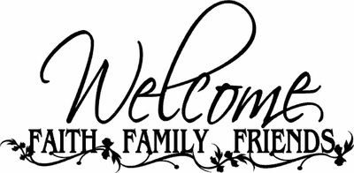 YOU ARE WELCOME HERE
